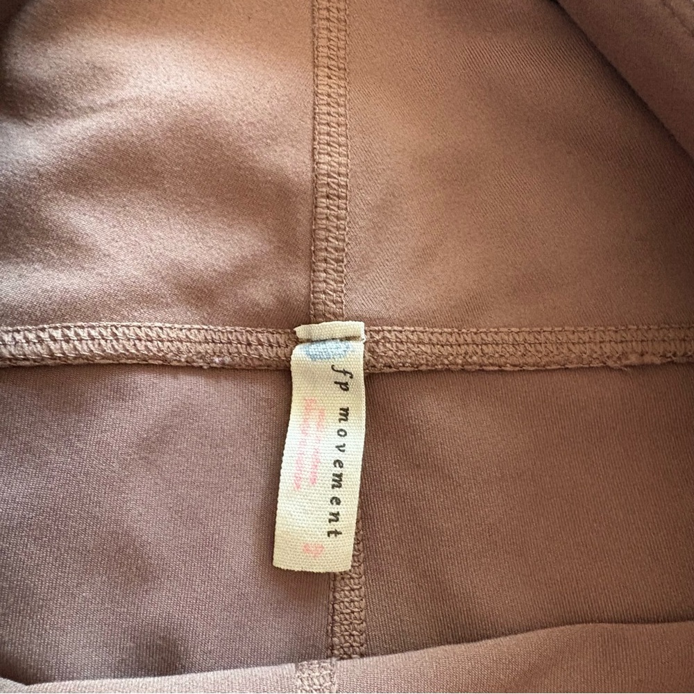 Free People Movement Women’s Brown Chic Sleeveless Tank & Leggings Co-Ord Set - Picture 15 of 16